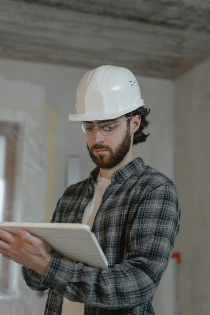 Contractor accounting at construction site